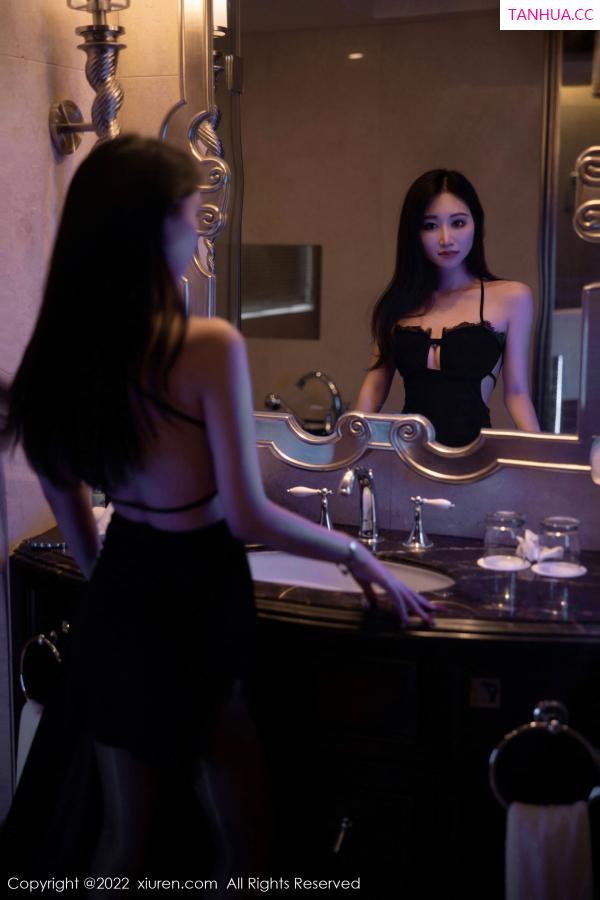   [XiuRen]高清写真图 2022.11.10 No.5833 司柠 新人黑丝第58张图片